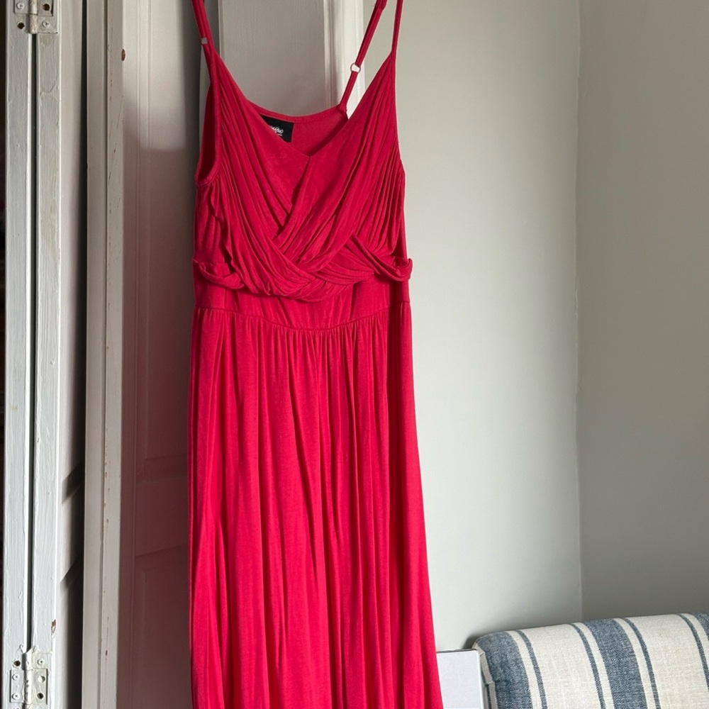 Elegant Red Women's Dress